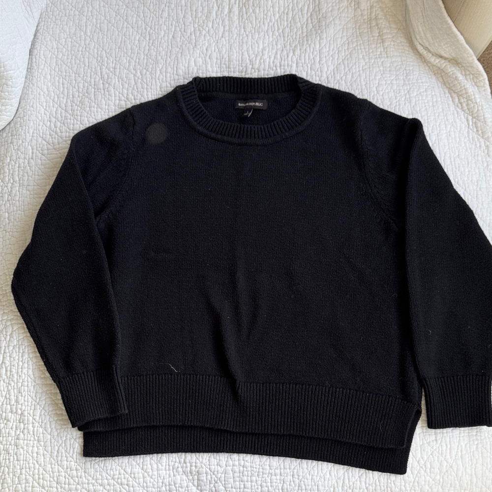 Banana Republic black Knit Sweater